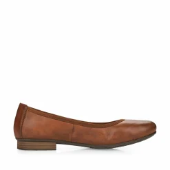 Rieker Damen Ballerinas kastanienbraun