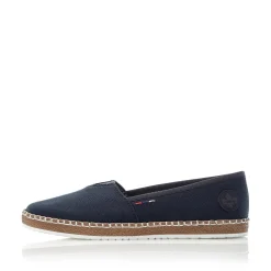 Rieker Damen Ballerinas marineblau