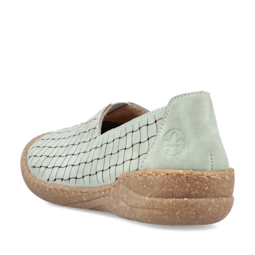 Rieker Damen Ballerinas mintgrün
