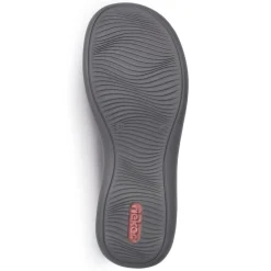 Rieker Damen Ballerinas marineblau