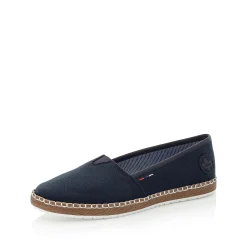 Rieker Damen Ballerinas marineblau