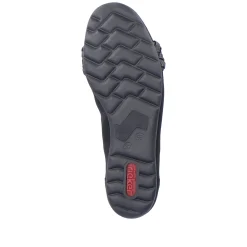 Rieker Damen Ballerinas nachtschwarz