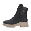 Rieker Damen Biker Boots urbanschwarz
