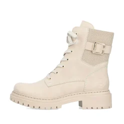 Rieker Damen Biker Boots hellbeige
