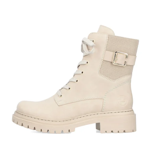 Rieker Damen Biker Boots hellbeige