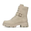Rieker Damen Biker Boots hellbeige