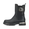 Rieker Damen Biker Boots urbanschwarz