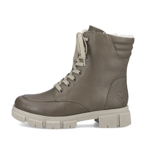 Rieker Damen Biker Boots granitgrau
