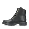 Rieker Damen Biker Boots nachtschwarz