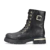 Rieker Damen Biker Boots nachtschwarz