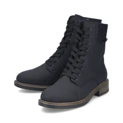 Rieker Damen Biker Boots graphitschwarz