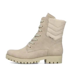 Rieker Damen Biker Boots sandbeige