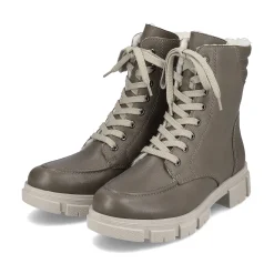 Rieker Damen Biker Boots granitgrau