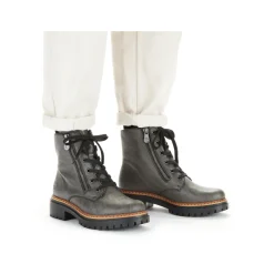 Rieker Damen Biker Boots anthrazit
