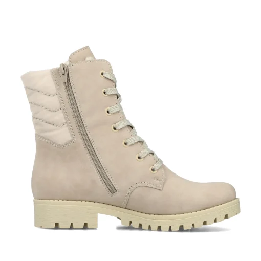 Rieker Damen Biker Boots sandbeige