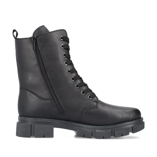 Rieker Damen Biker Boots tiefschwarz