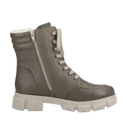 Rieker Damen Biker Boots granitgrau