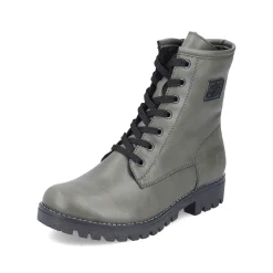 Rieker Damen Biker Boots graugrün