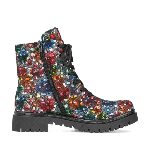 Rieker Damen Biker Boots bunt