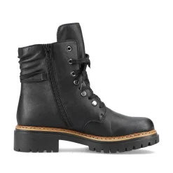 Rieker Damen Biker Boots tiefschwarz