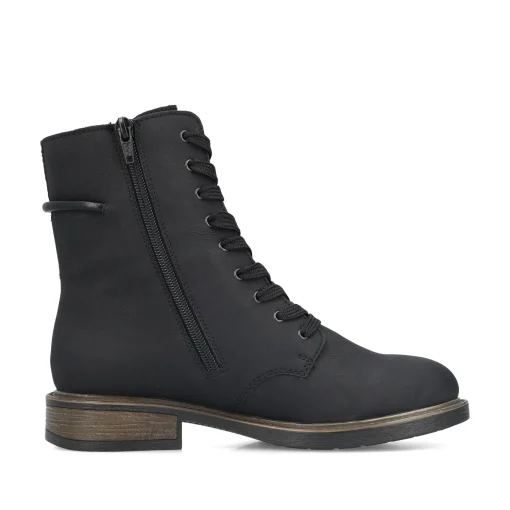 Rieker Damen Biker Boots graphitschwarz