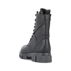Rieker Damen Biker Boots tiefschwarz