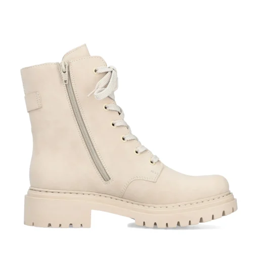Rieker Damen Biker Boots hellbeige
