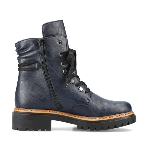 Rieker Damen Biker Boots königsblau