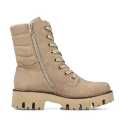 Rieker Damen Biker Boots braunbeige