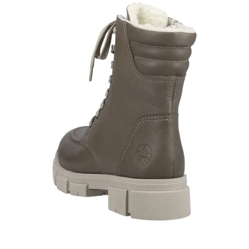 Rieker Damen Biker Boots granitgrau