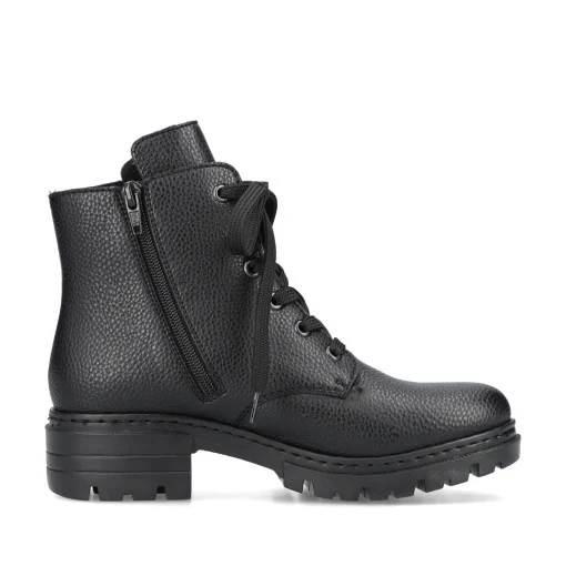 Rieker Damen Biker Boots nachtschwarz