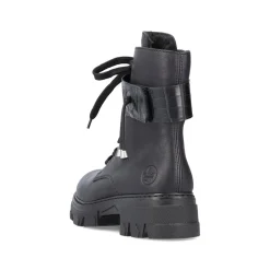 Rieker Damen Biker Boots tiefschwarz