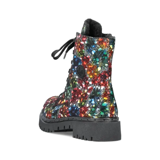 Rieker Damen Biker Boots bunt