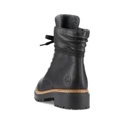 Rieker Damen Biker Boots tiefschwarz