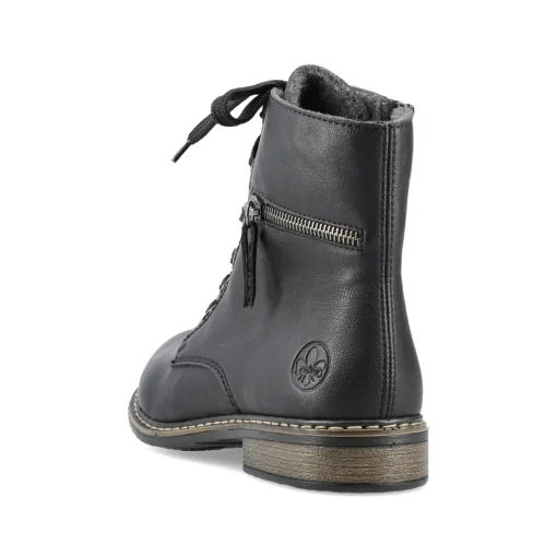 Rieker Damen Biker Boots tiefschwarz