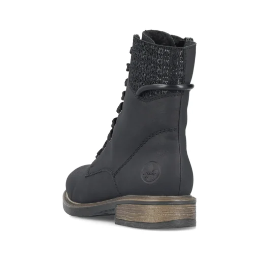 Rieker Damen Biker Boots graphitschwarz