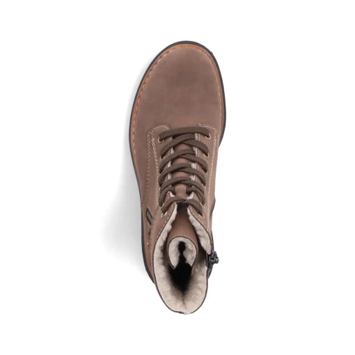 Rieker Damen Biker Boots holzbraun