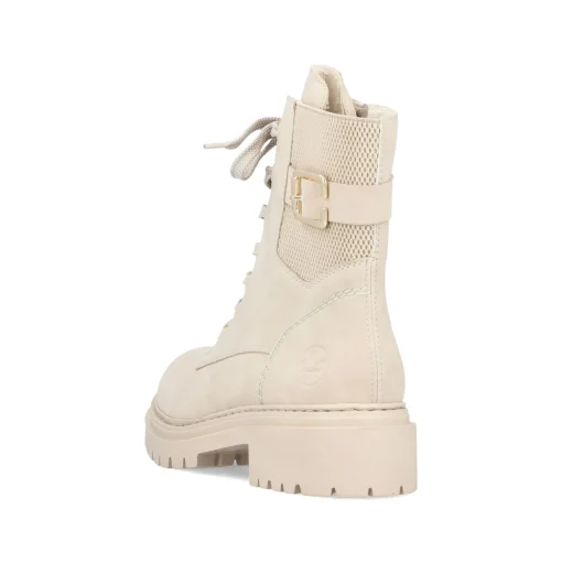 Rieker Damen Biker Boots hellbeige