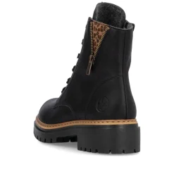 Rieker Damen Biker Boots nachtschwarz