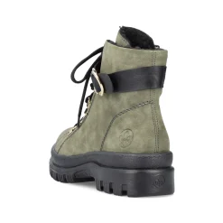 Rieker Damen Biker Boots laubgrün