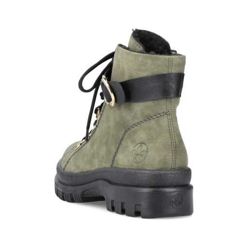 Rieker Damen Biker Boots laubgrün