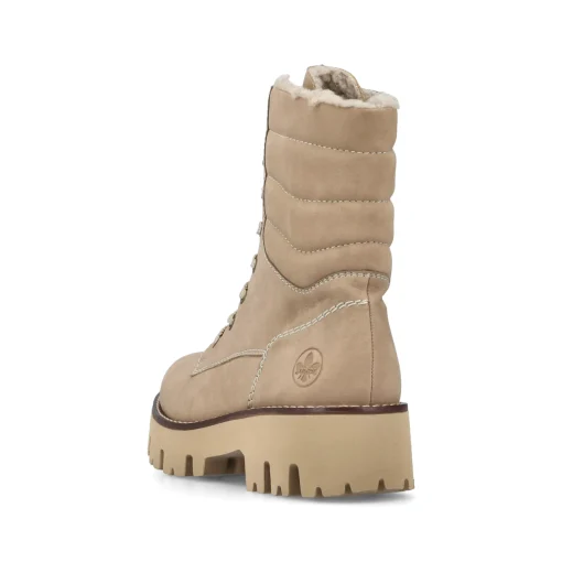 Rieker Damen Biker Boots braunbeige