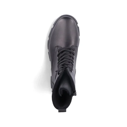 Rieker Damen Biker Boots tiefschwarz