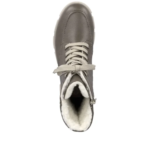 Rieker Damen Biker Boots granitgrau