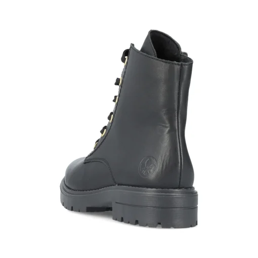 Rieker Damen Biker Boots nachtschwarz