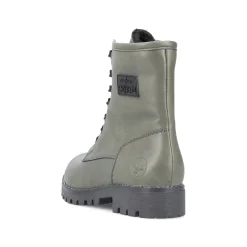 Rieker Damen Biker Boots graugrün