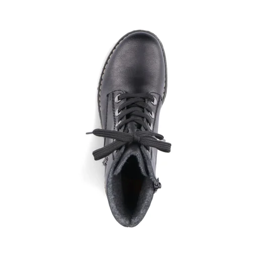 Rieker Damen Biker Boots tiefschwarz