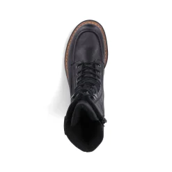 Rieker Damen Biker Boots asphaltschwarz