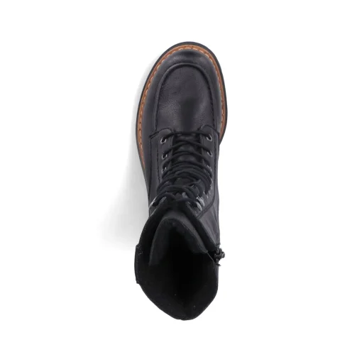 Rieker Damen Biker Boots asphaltschwarz