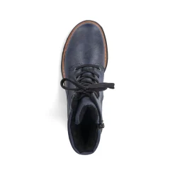Rieker Damen Biker Boots pazifikblau